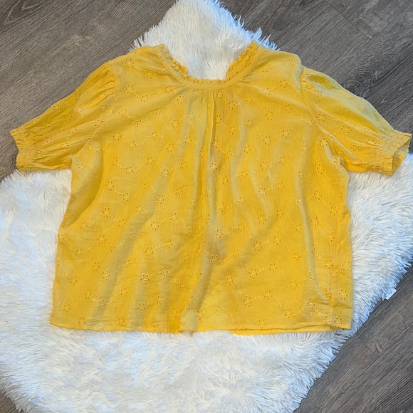 Free People Eyelet Lace Top - Small - Picture 4 of 6